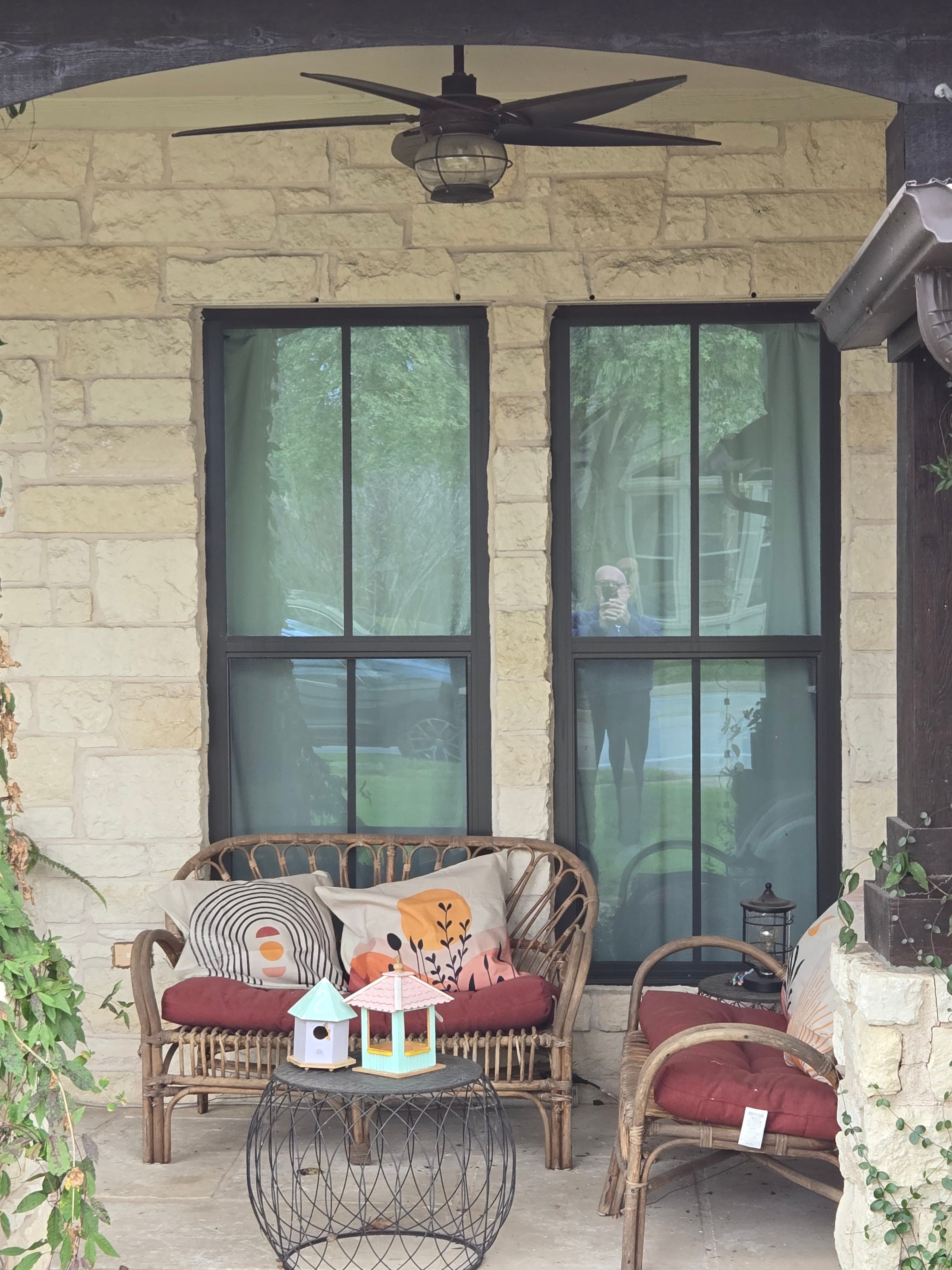 Custom window replacement installed in an Austin TX home