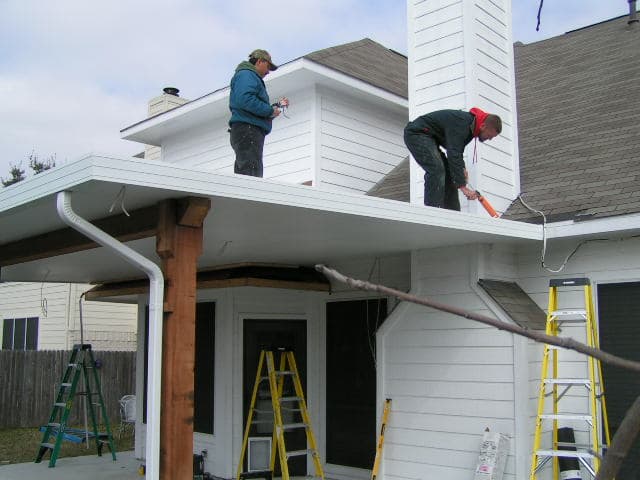 Residential window upgrade in Central Texas