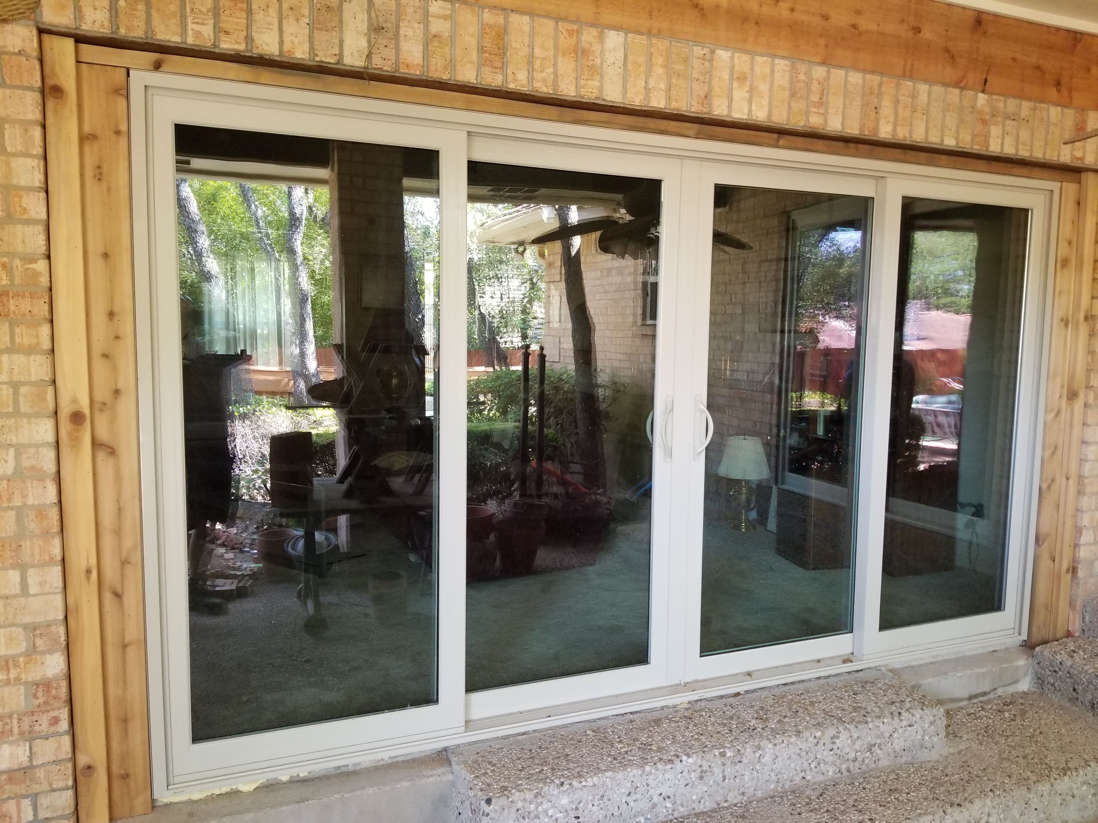 Energy efficient windows installed in Austin home